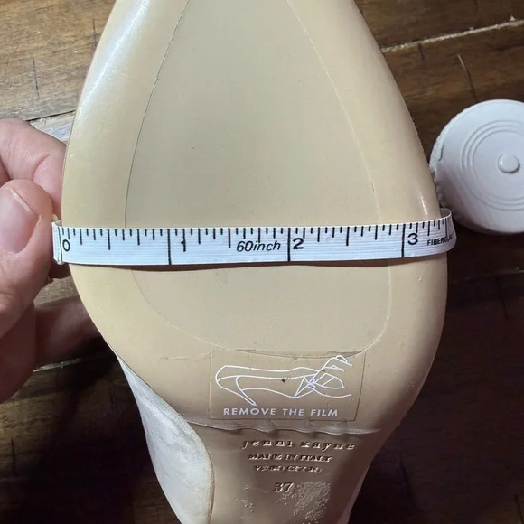 JENNI KAYNE Oiled Leather Kitten Heel Mule - SZ 6.5 - Picture 6 of 7